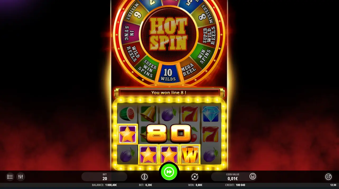 Hot Spin artwork