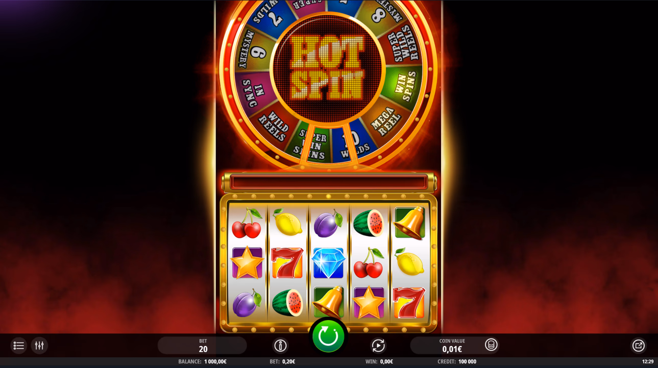 Hot Spin artwork